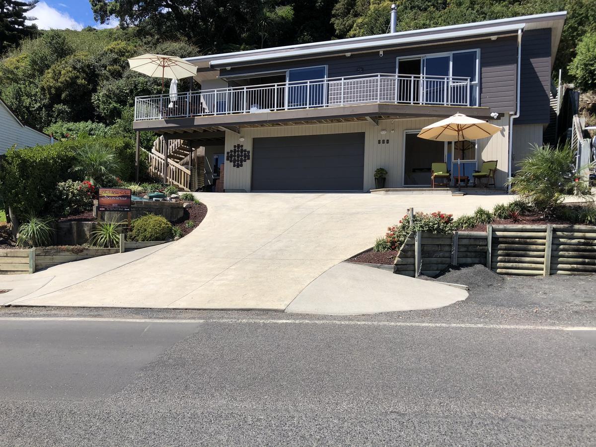 Te Mata Bay Seaviews Bed and Breakfast Tapu Eksteriør billede